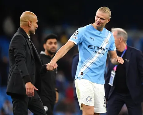 Haaland Enters Elite Champions League 50-Goal Club, Praised by Pep as CR7 and Messi's Equal