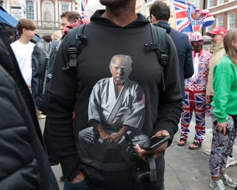 Devoted Followers Gather in the Historic Town to Enliven Trump’s Event of Little Substance